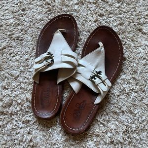 White Cole Haan Sandals